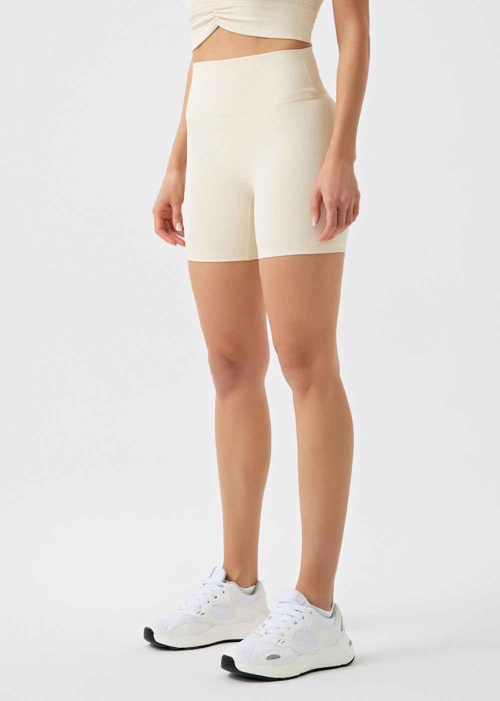 3 Inch Rib Yoga Short