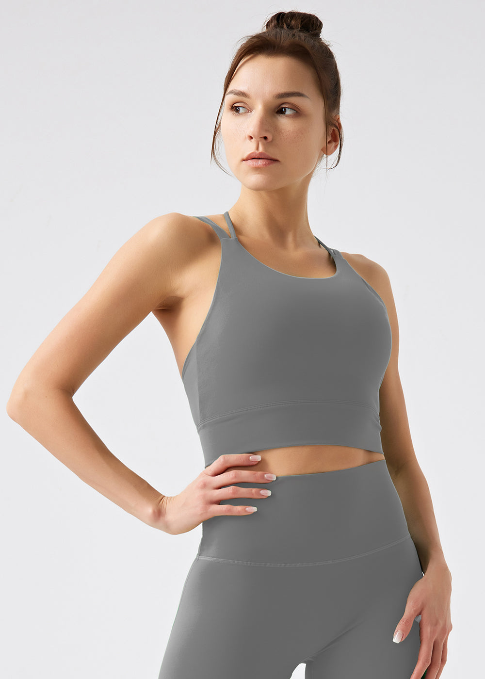 Cross Back Sports Bra