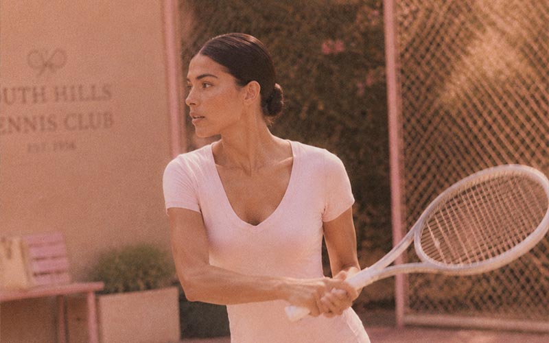 How to Style a Tennis T-Shirt Off the Court