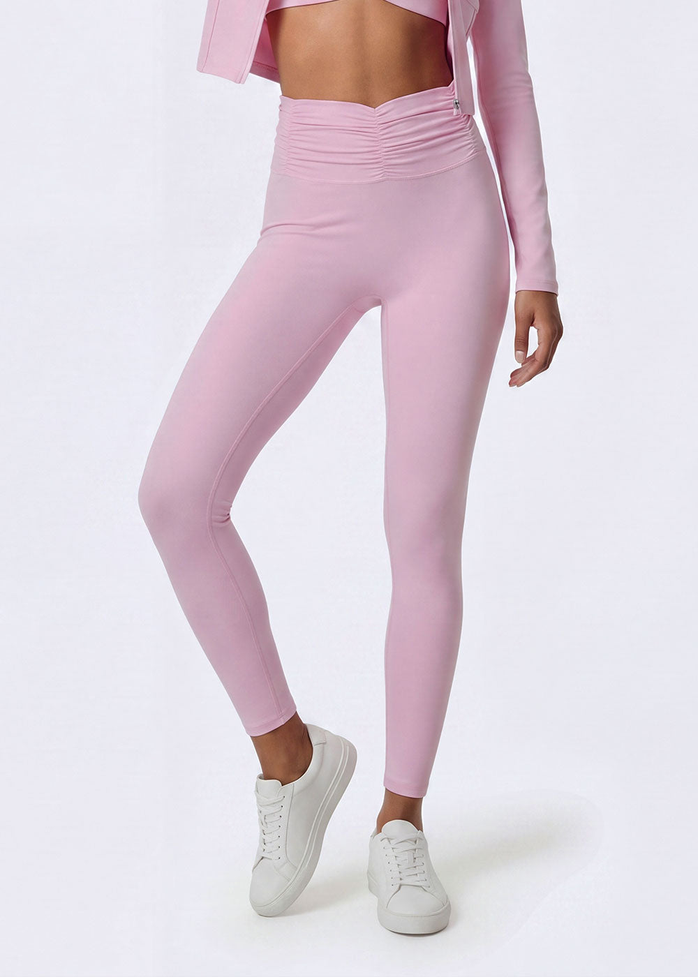Ruched High Waist Tight Yoga Leggings