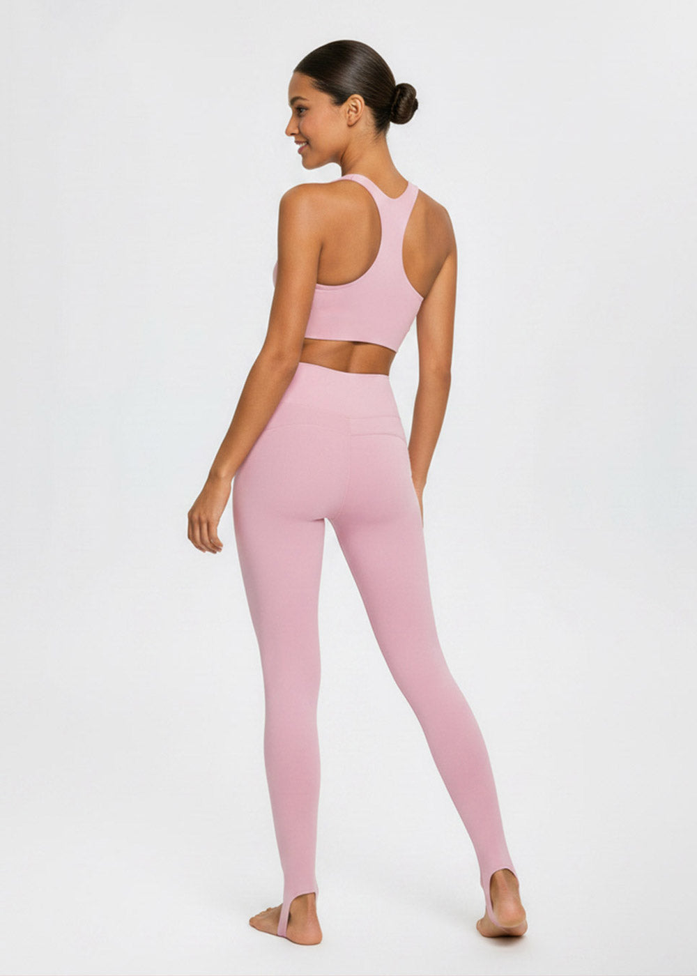 High Waist Hip Lifting Stirrup Yoga Leggings