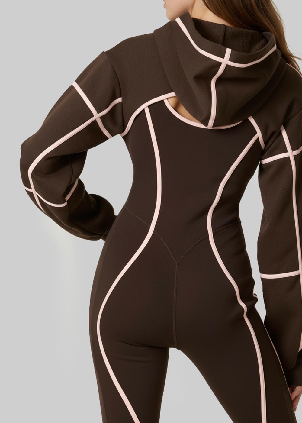 Women's Cropped Hooded Yoga Shrug