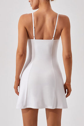 Petal V-neck Dress