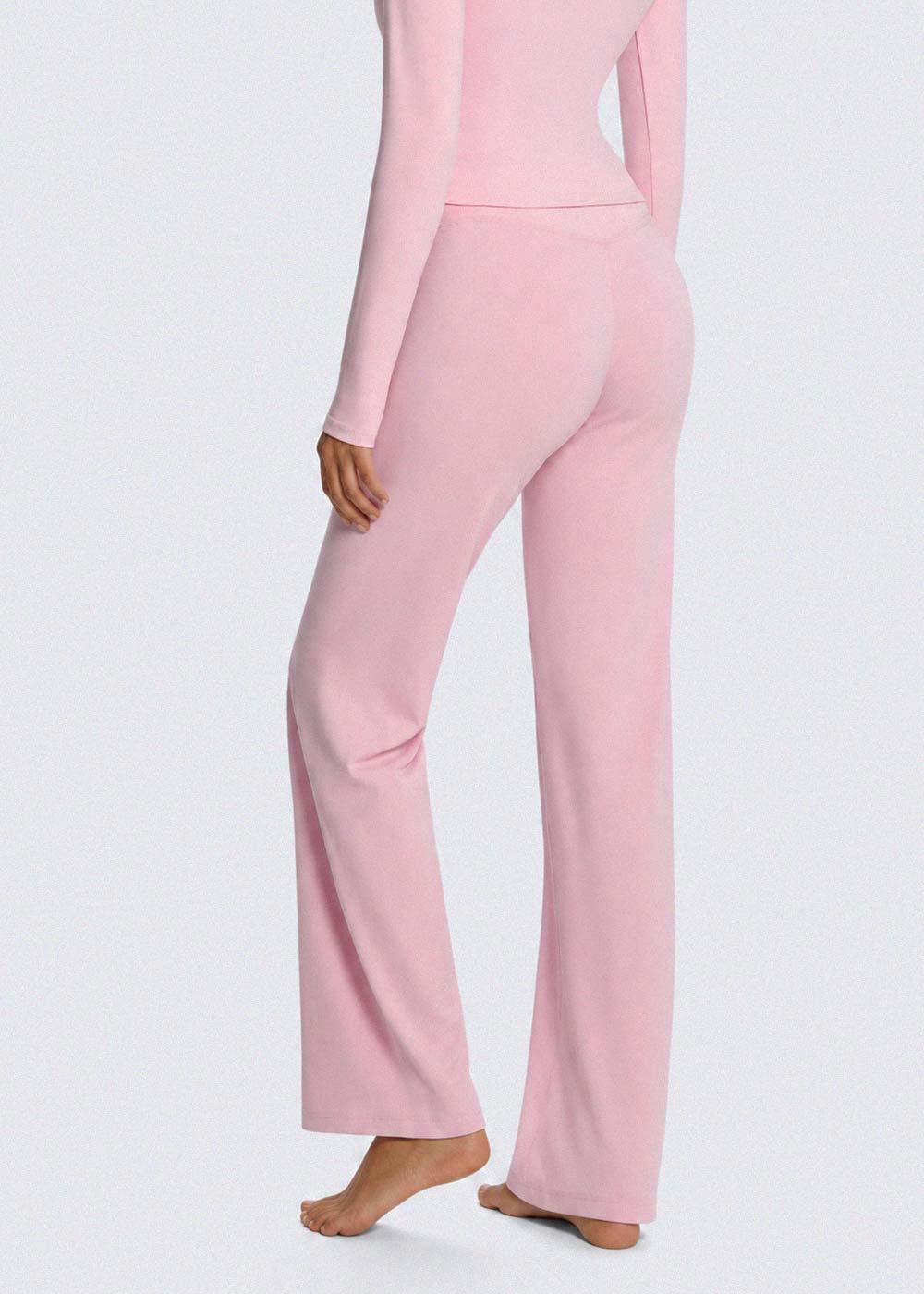 High-waisted Straight Leg Yoga Pants