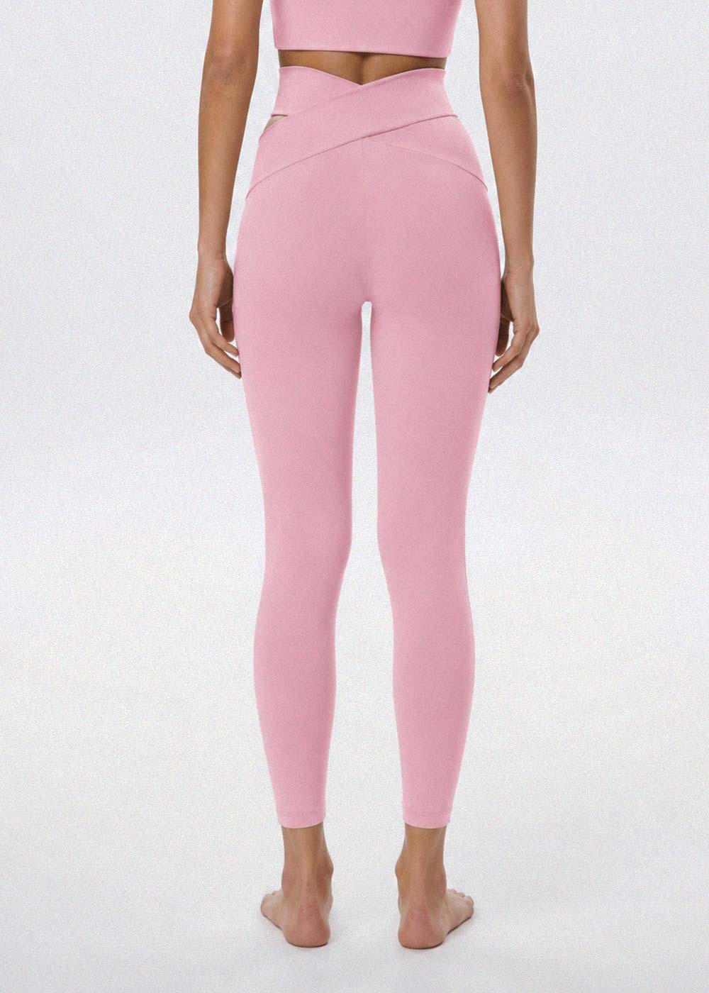 Crisscross Waist Workout Leggings