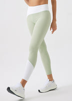 Irregular Color Block Leggings