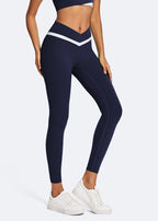 V-Shaped Waist Workout Leggings - side1