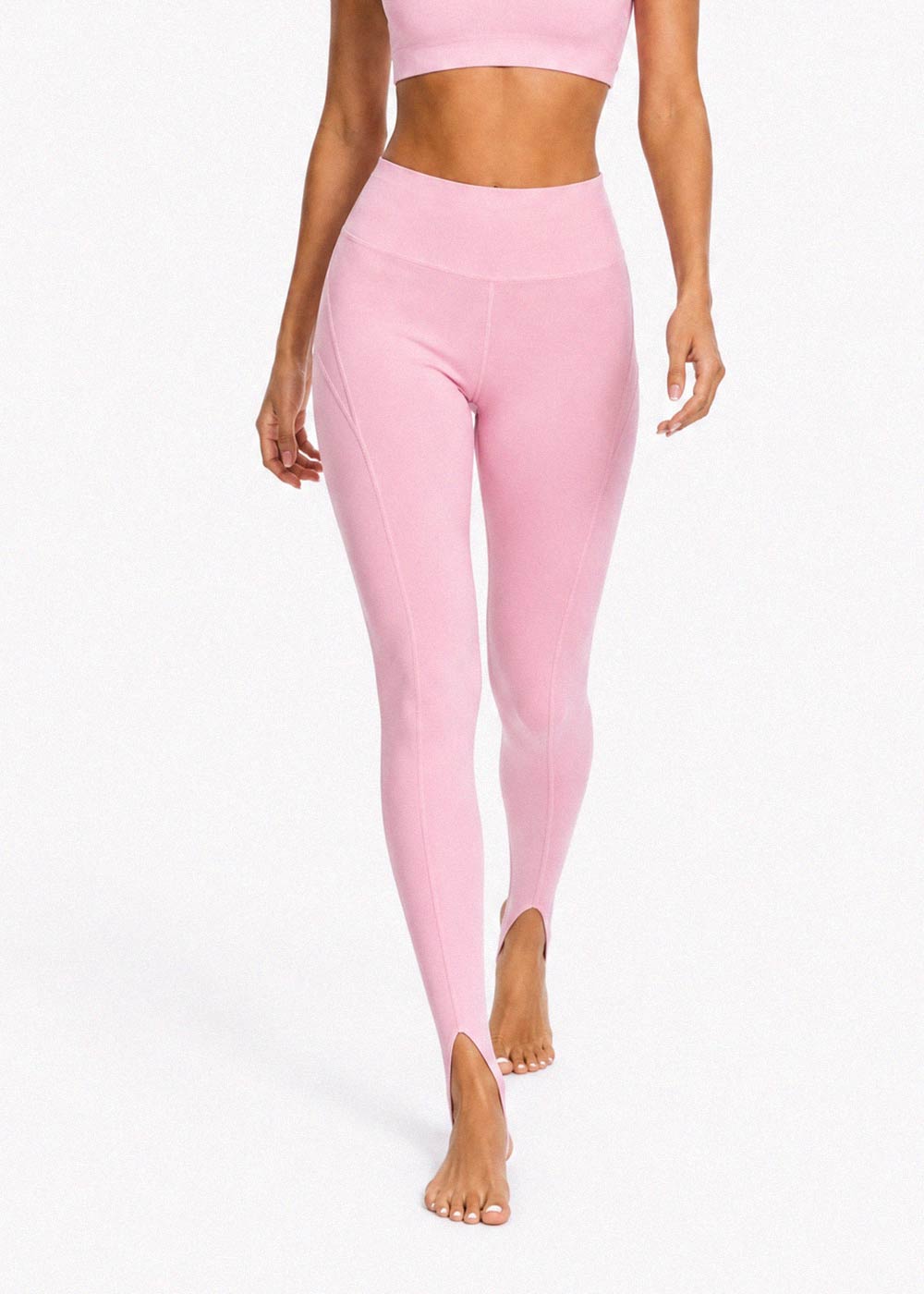 High Waist Hip Lifting Stirrup Yoga Leggings