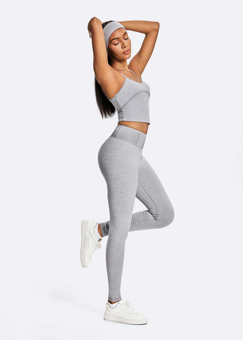 Chic High-Waisted Skin-Fit Yoga Leggings