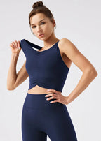 Ruched Sports Tank Top
