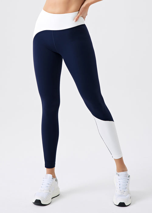 Contrast Color Slim Fit Leggings