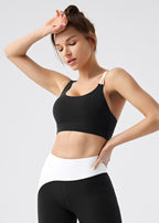 Chic One Shoulder Sports Bra