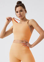 Recycled Ribbed Sports Bra