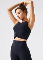 Ruched Sports Tank Top
