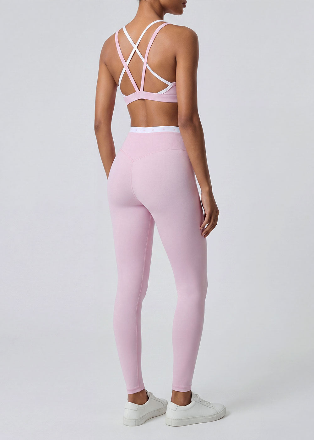 Contrast Print Athletic Slim Fit Yoga Leggings