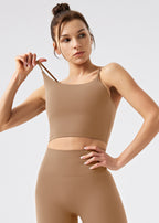 Thin Strap Yoga Top
