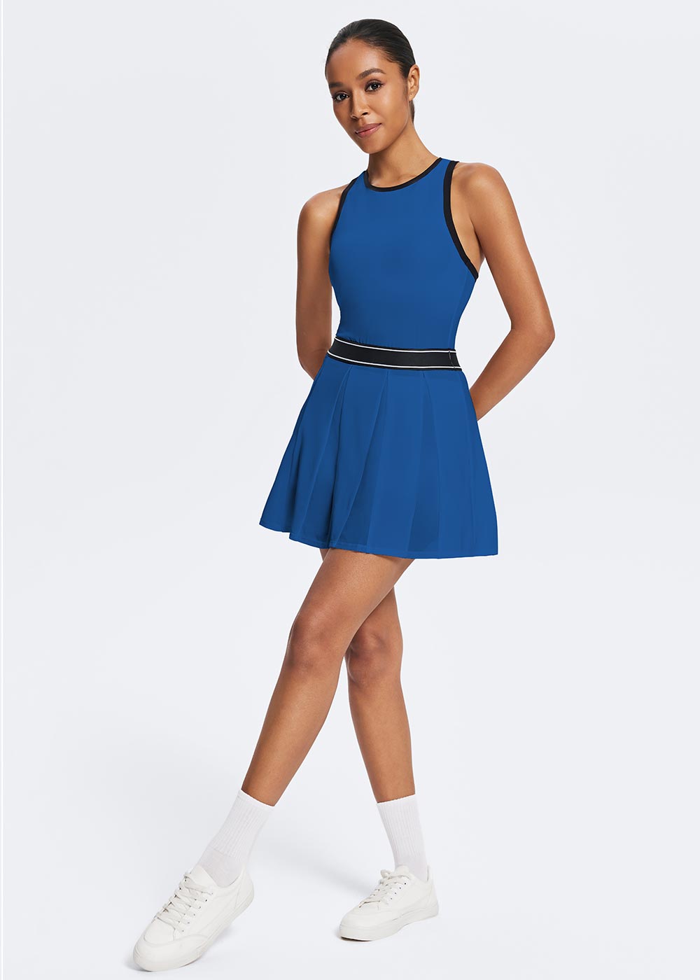 U-Neck Sleeveless Athletic Dress