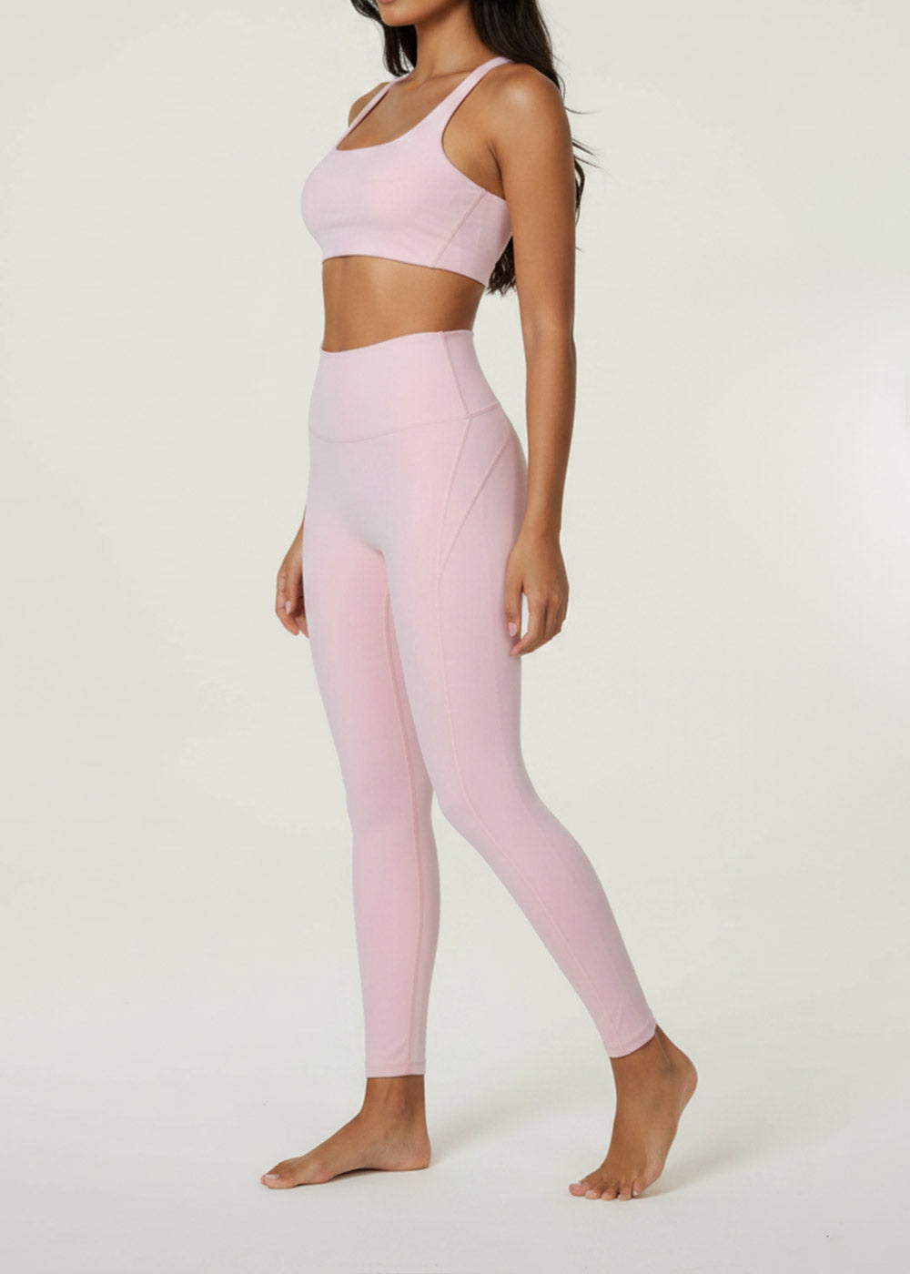 Square Neck Racerback Sports Bra