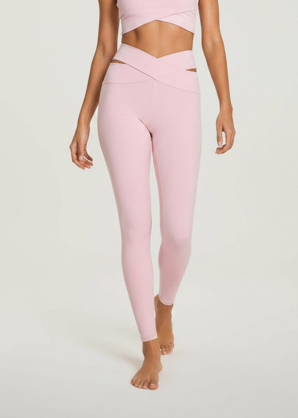 Crisscross Waist Workout Leggings