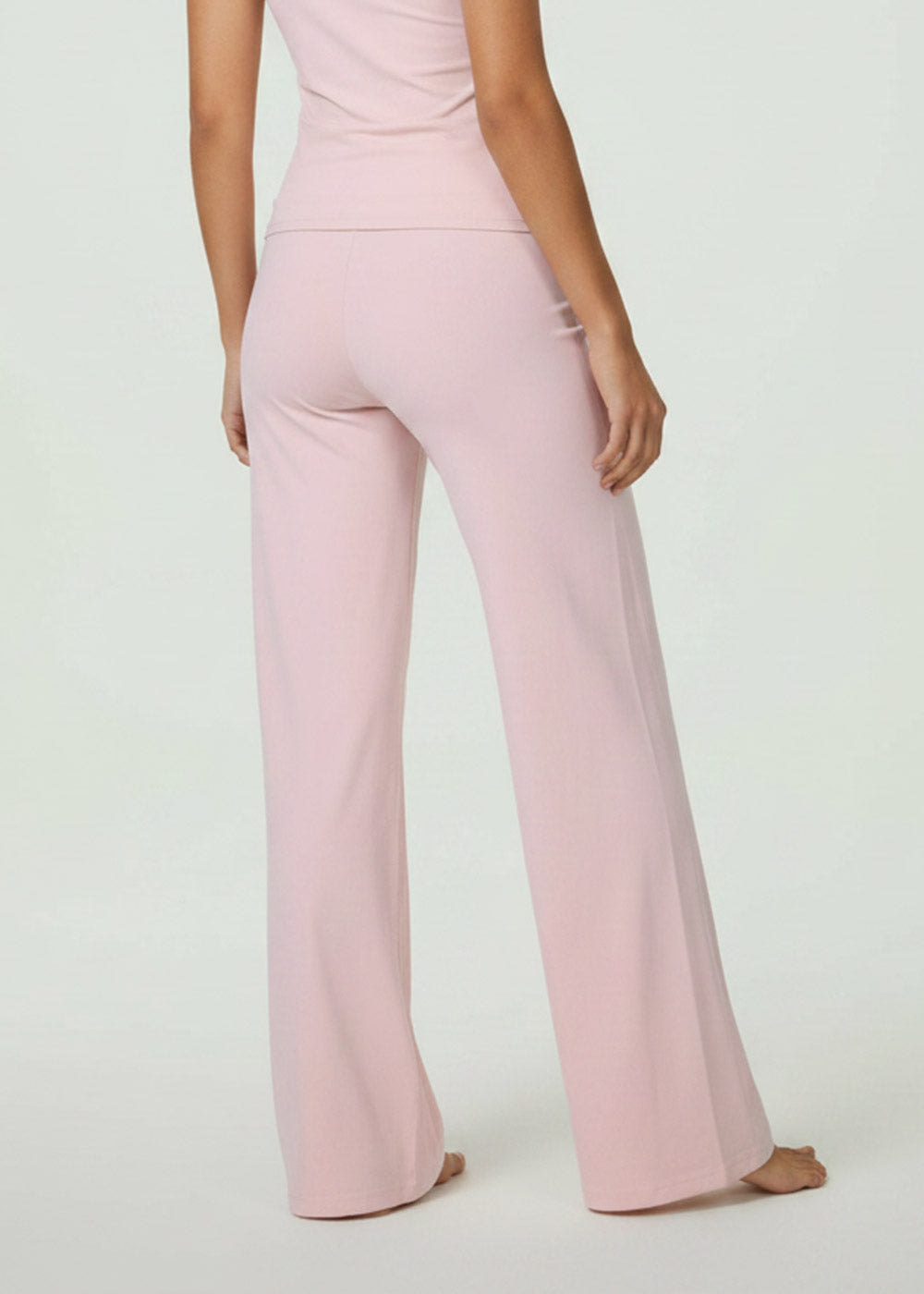 High-waisted Straight Leg Yoga Pants