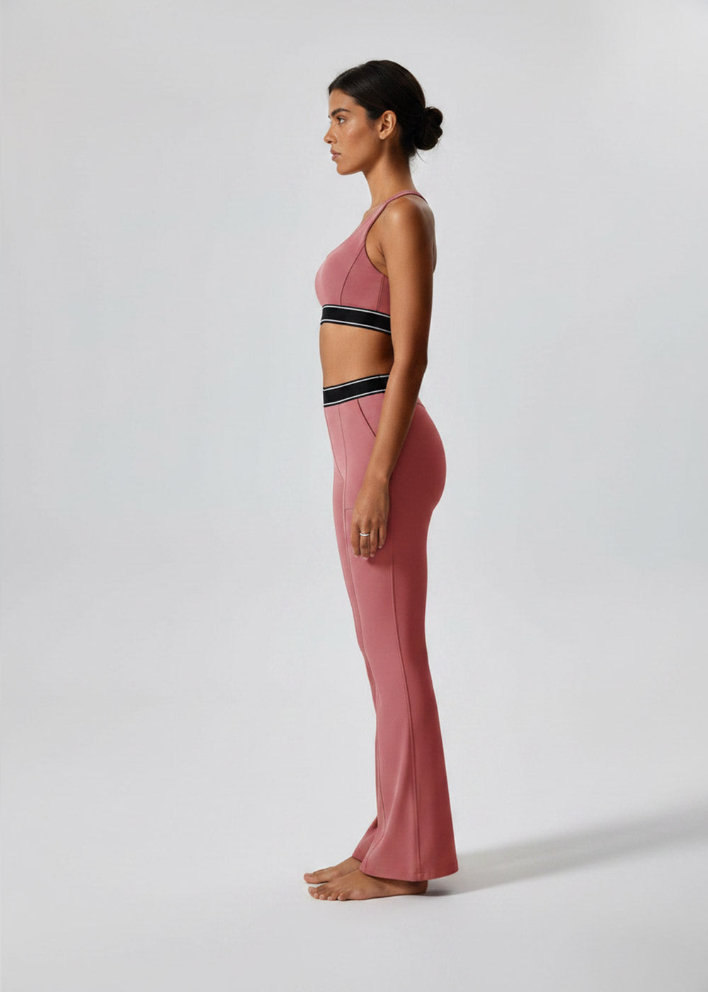 Contrast Color Sports Yoga Bra