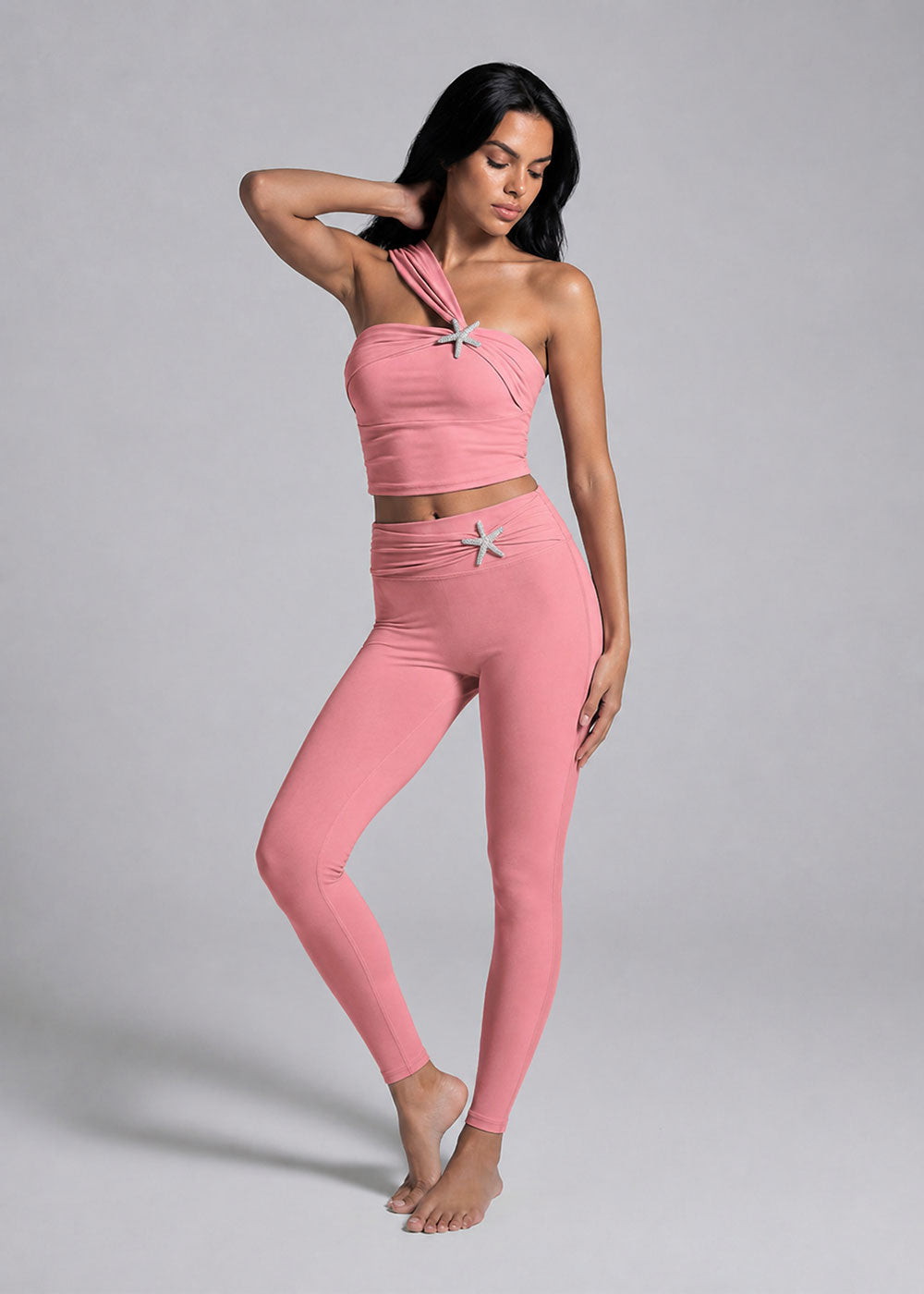 Ruched Waist Yoga Active Leggings