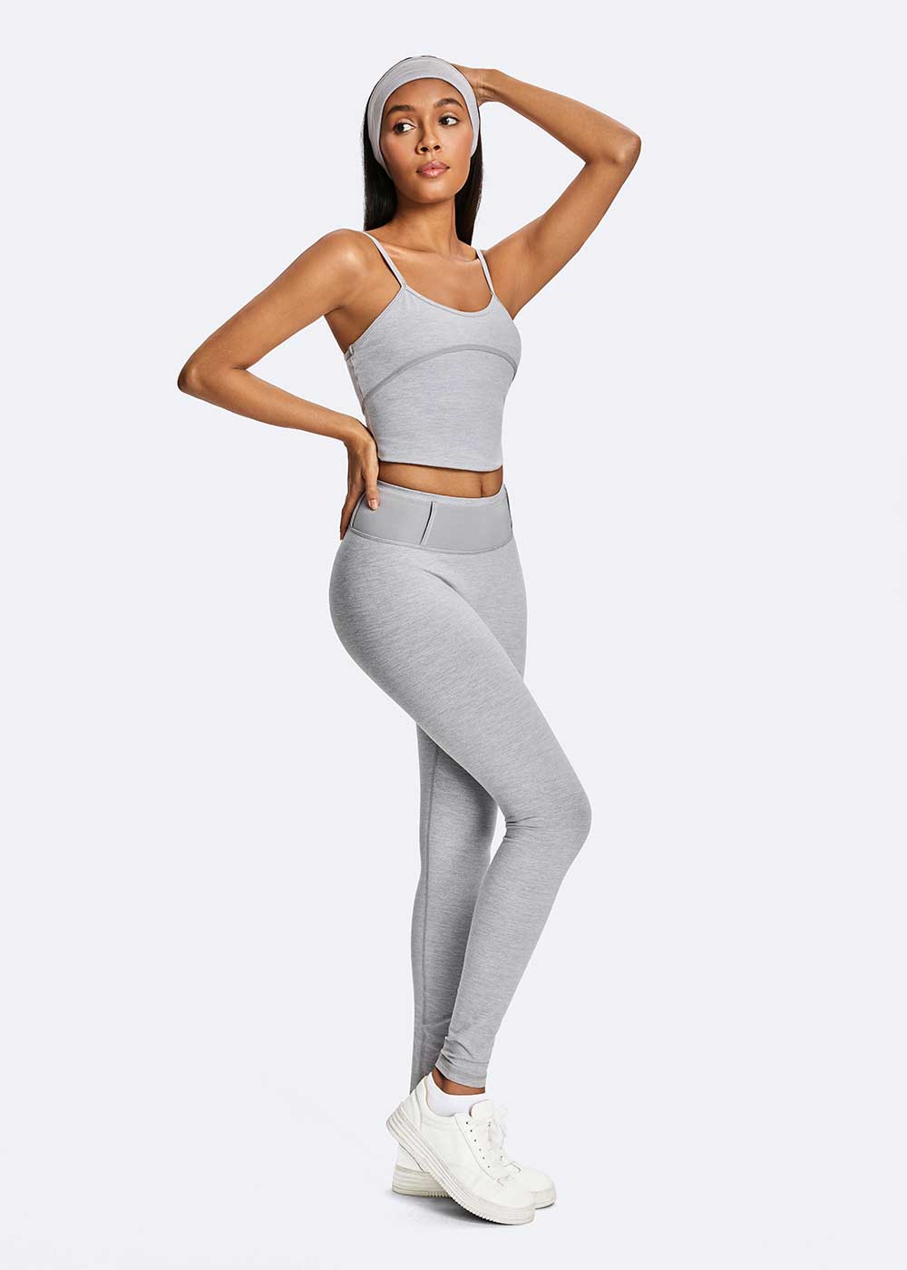 Chic High-Waisted Skin-Fit Yoga Leggings