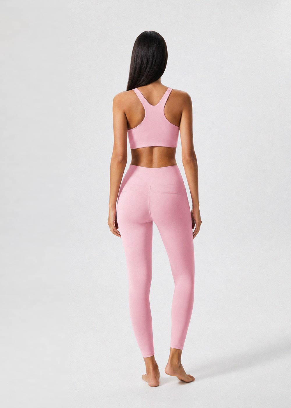 Square Neck Racerback Sports Bra