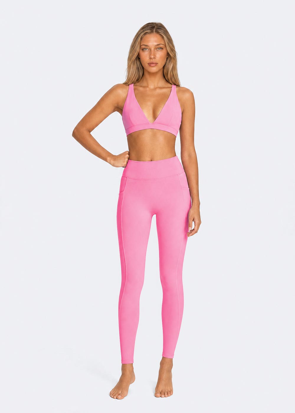 Ruched Scrunch Butt Pocket Yoga Leggings