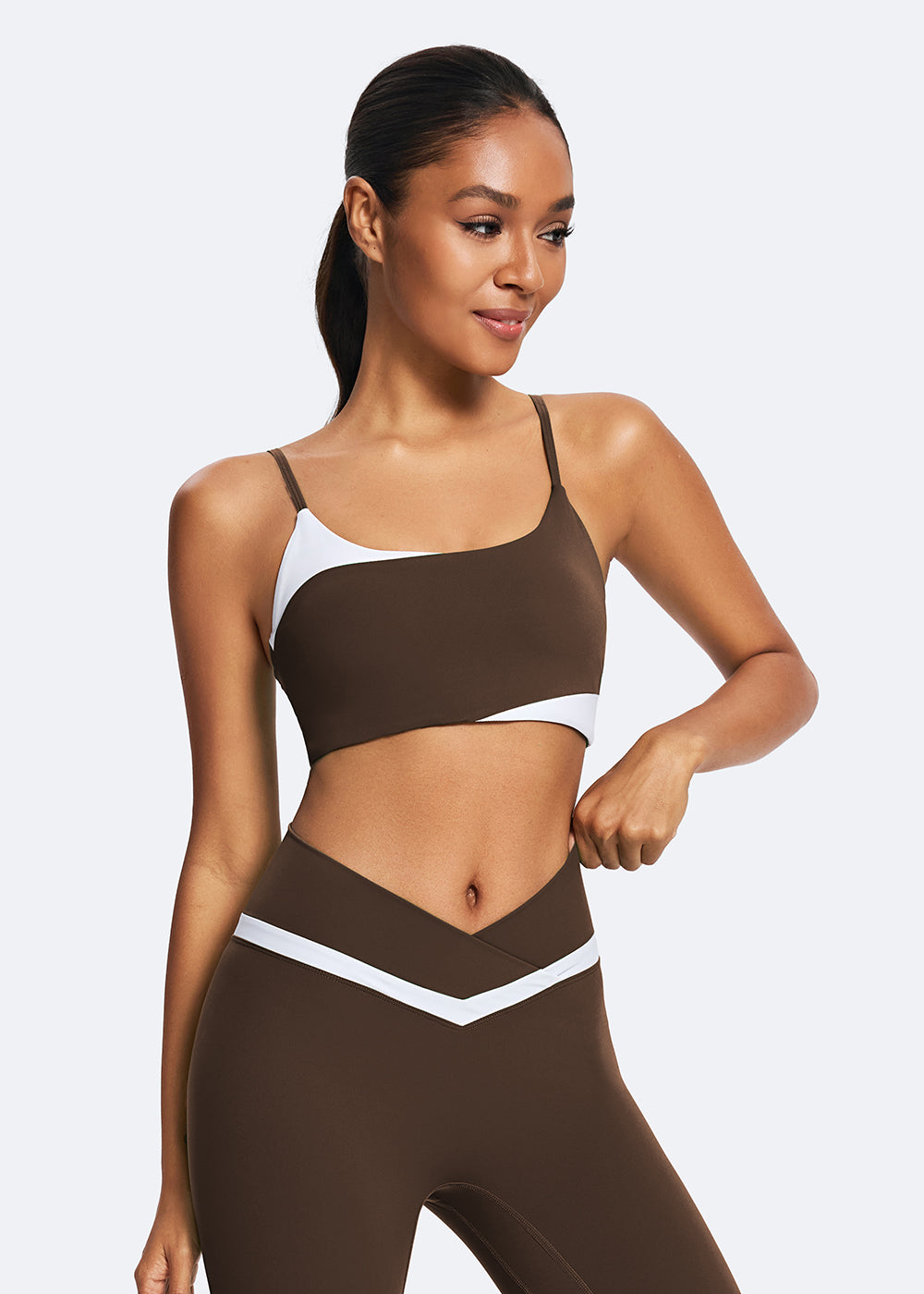 Convertible Back Sports Bra - front1