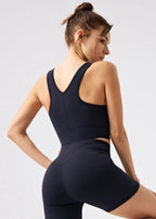Ruched Sports Tank Top