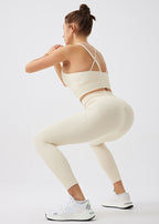 High-rise Rib Leggings