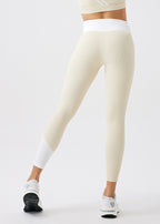 Irregular Color Block Leggings