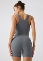 3 Inch Rib Yoga Short