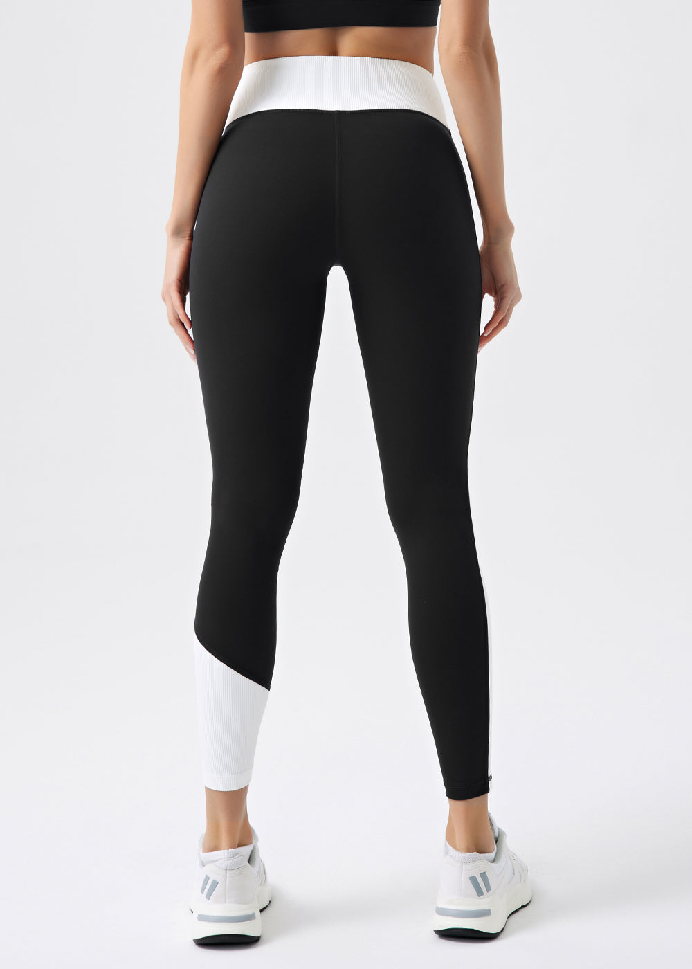 Contrast Color Slim Fit Leggings