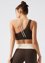 Chic One Shoulder Sports Bra