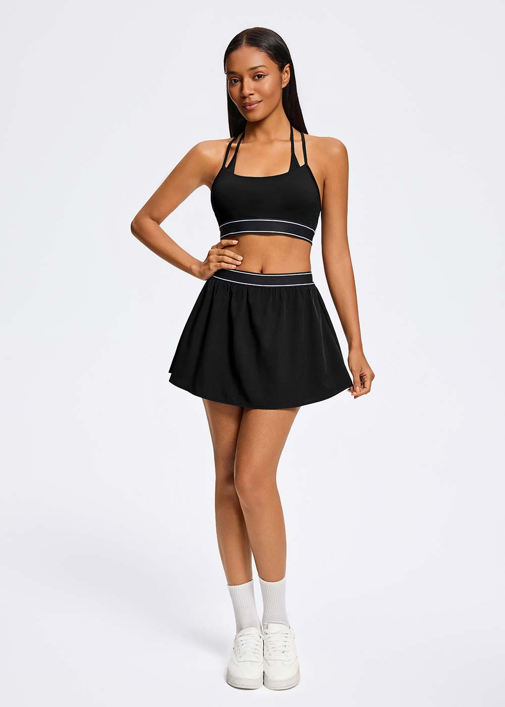 A-Line Built-In Shorts Tennis Skort