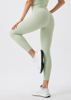 High-rise Rib Leggings