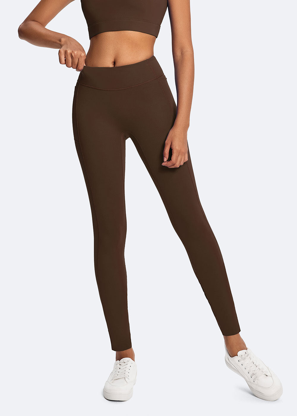 Drawstring Waist Pocket Leggings