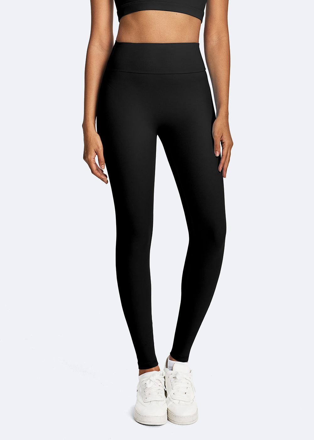 Butt Lifting High Waist Pocket Workout Leggings - front bottom