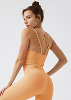 Recycled Ribbed Sports Bra