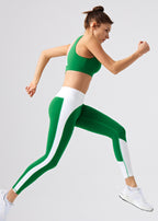Contrast Color Slim Fit Leggings