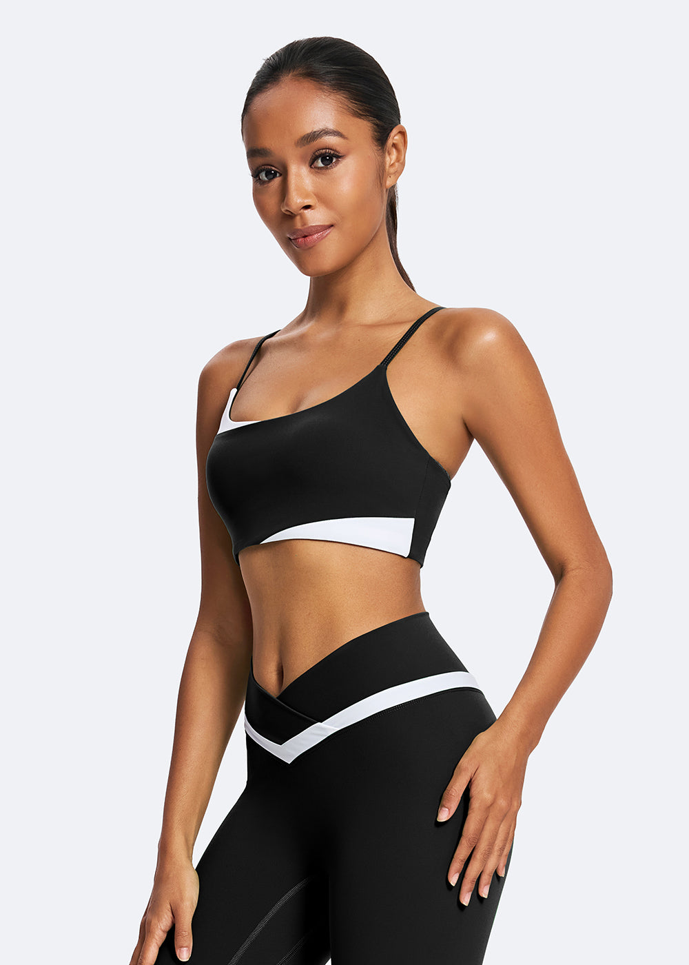 Convertible Back Sports Bra - front