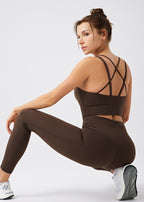 Cross Back Sports Bra