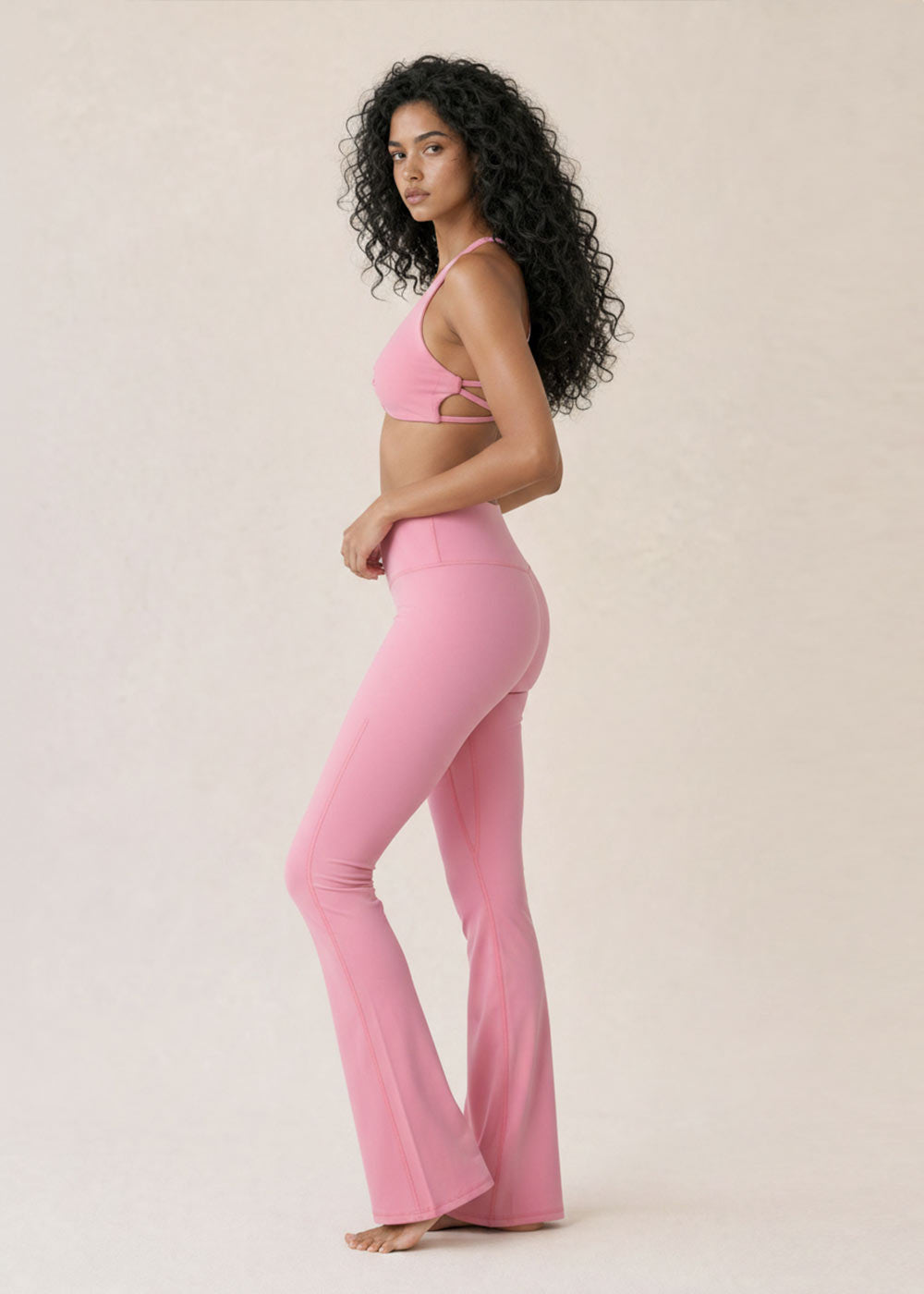 Sexy Halter Twist Front Athletic Bra