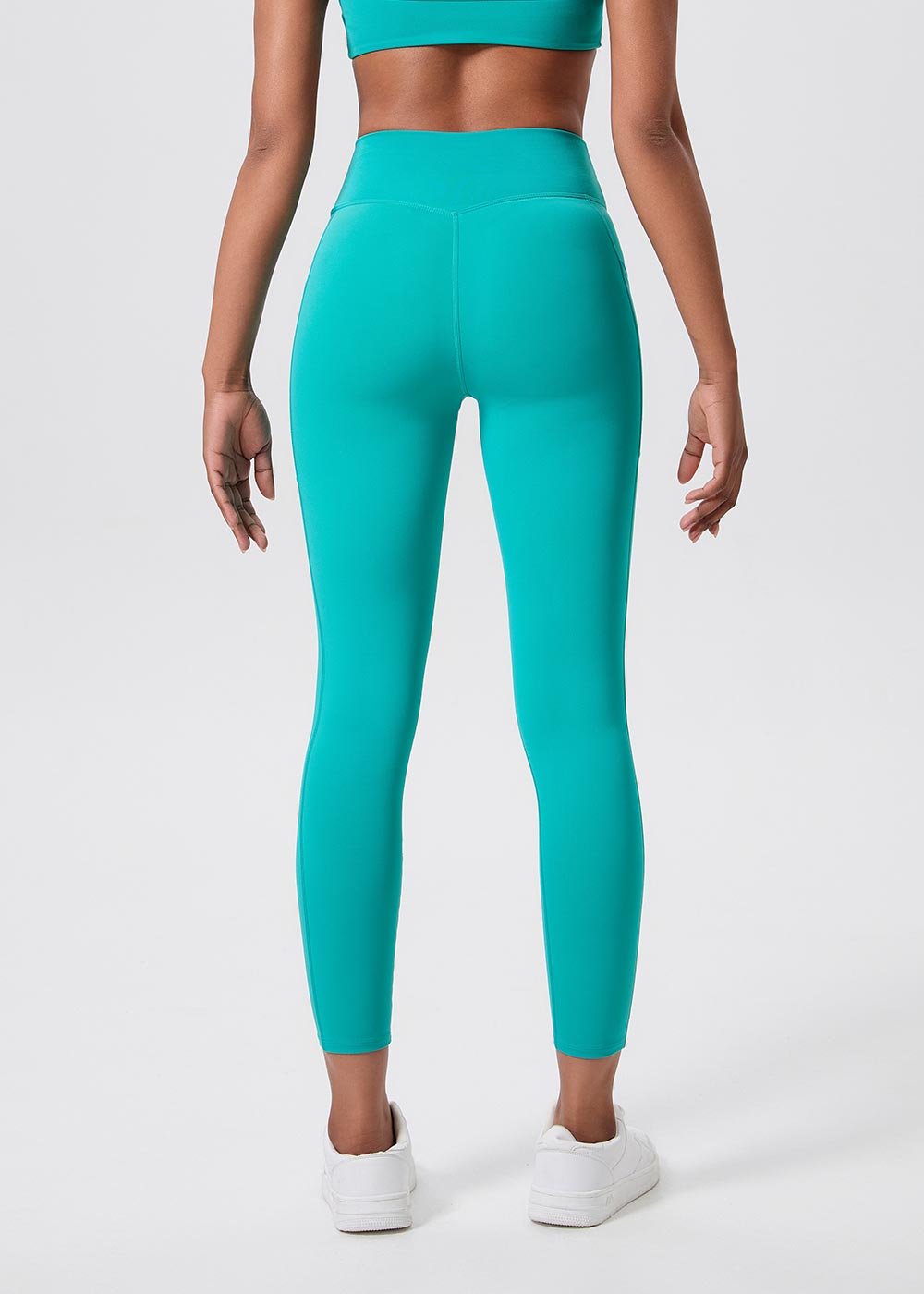Twist-Waist 7/8 Leggings with Pockets