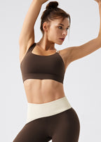 Chic One Shoulder Sports Bra