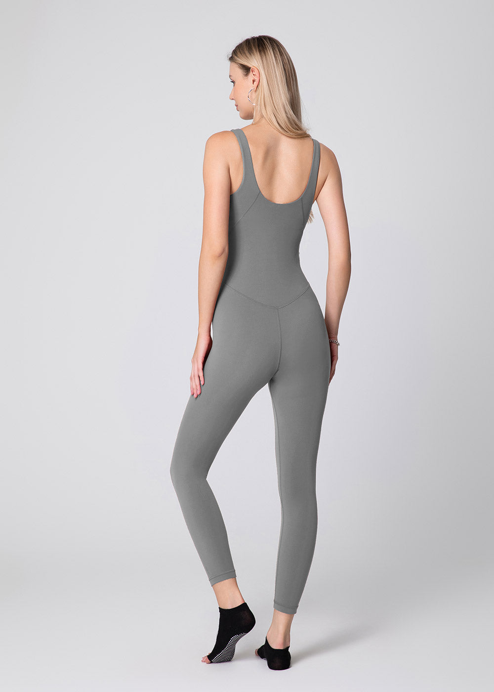 V-Neck Sleeveless Yoga Jumpsuit