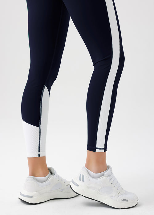 Contrast Color Slim Fit Leggings