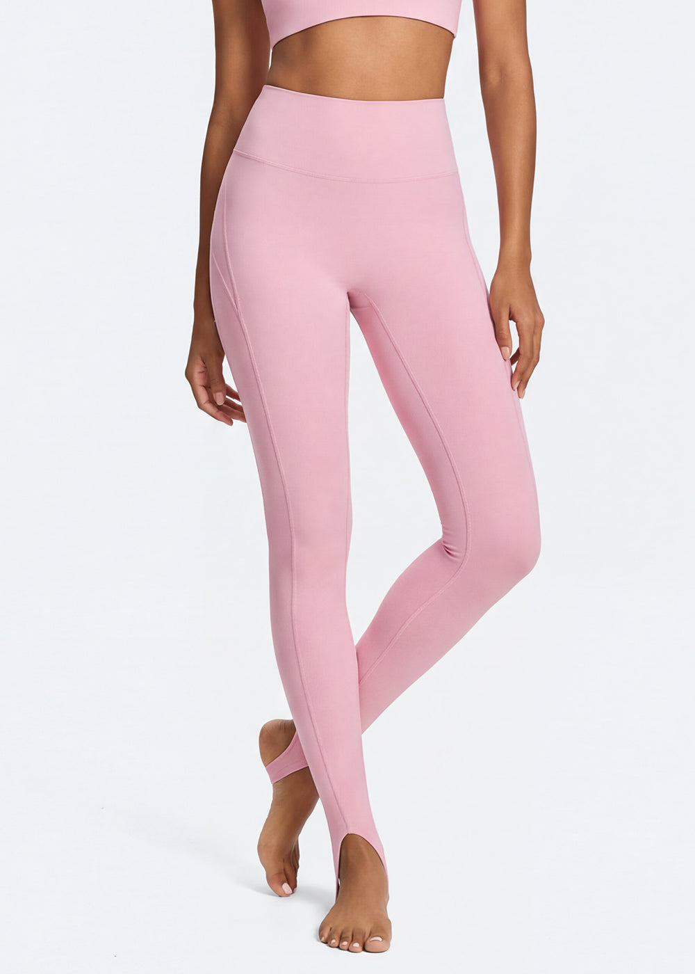 High Waist Hip Lifting Stirrup Yoga Leggings